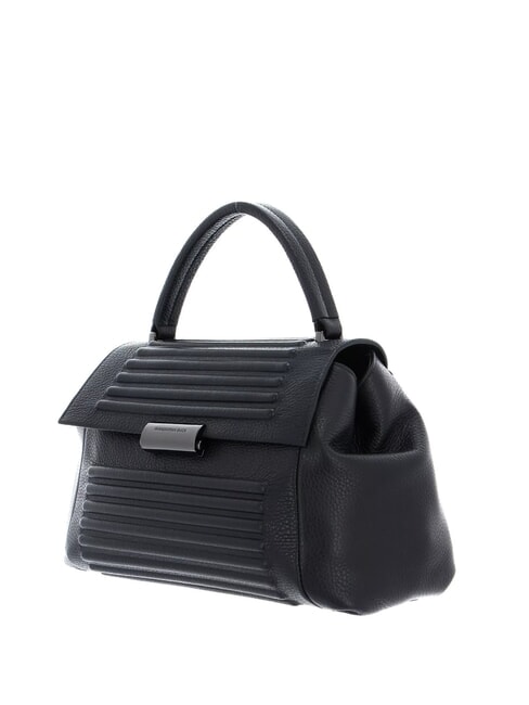 I-CON Leather satchel bag Black - Women’s Bags