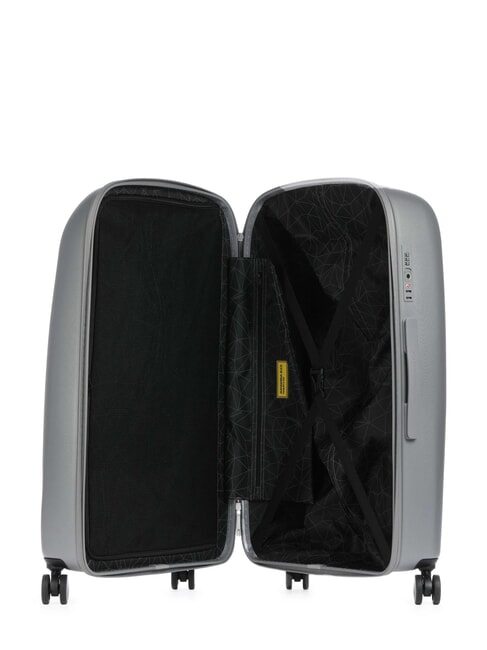 D-DROP 2.0 Large size trolley SILVER - Rigid Trolley Cases