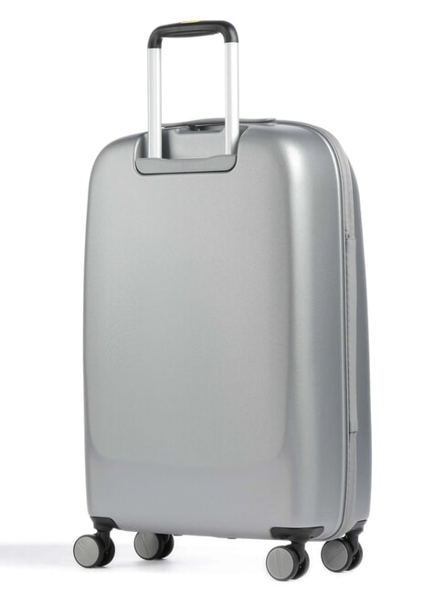 D-DROP 2.0 Medium size trolley SILVER - Rigid Trolley Cases