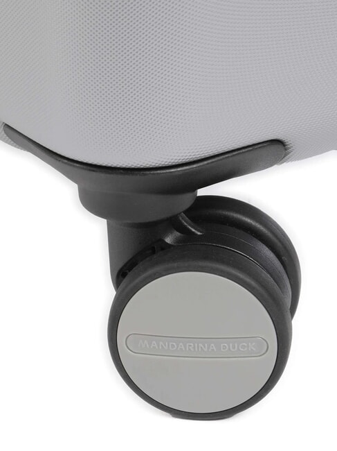 D-DROP 2.0 Medium size trolley SILVER - Rigid Trolley Cases