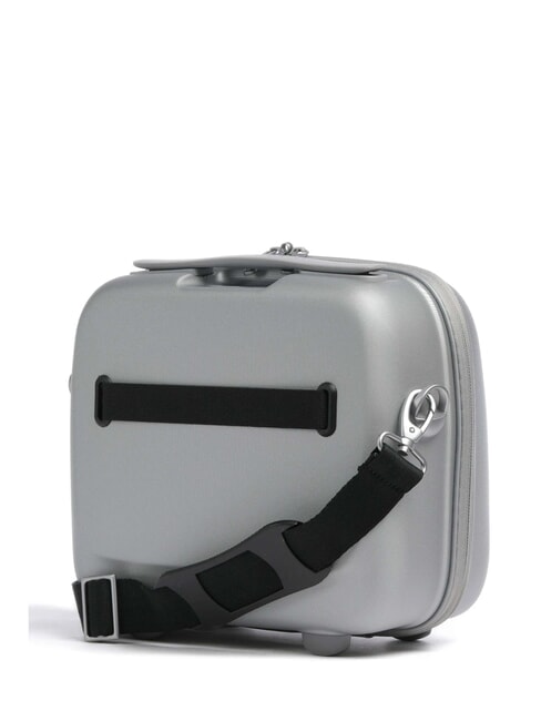 D-DROP 2.0 Hard beauty case with shoulder strap SILVER - Beauty Case