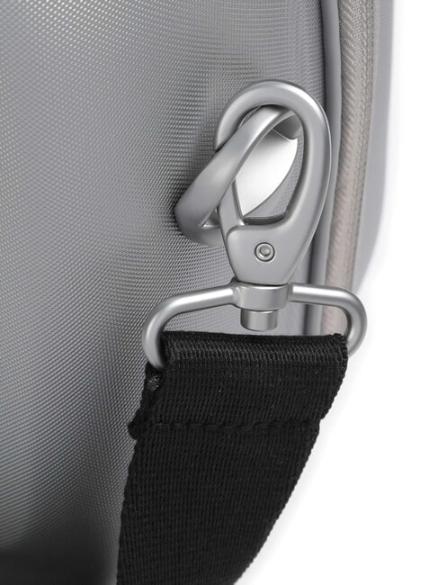 D-DROP 2.0 Hard beauty case with shoulder strap SILVER - Beauty Case