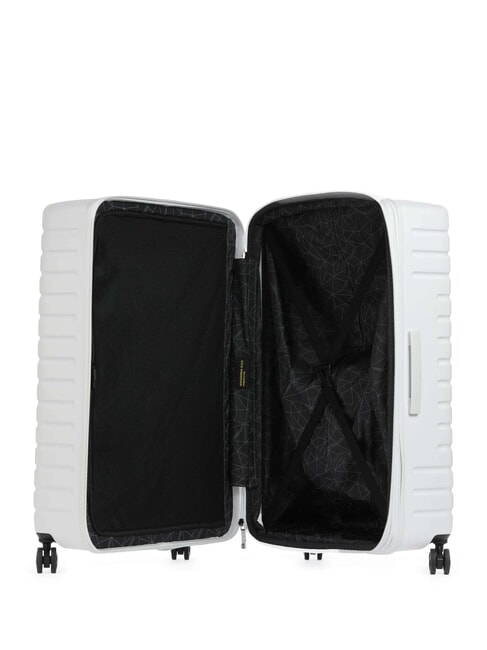 FLYDUCK Large expandable trolley blanc - Rigid Trolley Cases