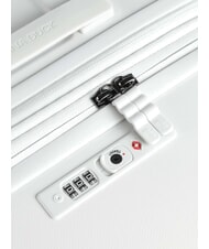 MANDARINA DUCK FLYDUCK Medium Expandable Trolley blanc - Rigid Trolley Cases - 5