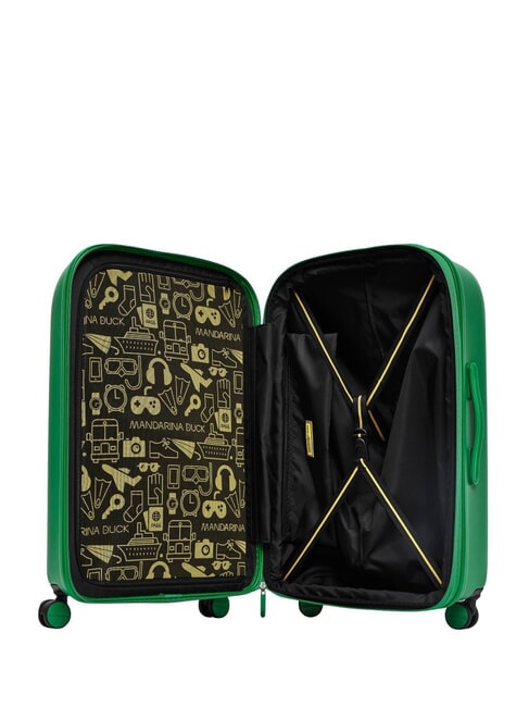 Trolley LOGODUCK +, medium size, expandable jelly Bean - Rigid Trolley Cases