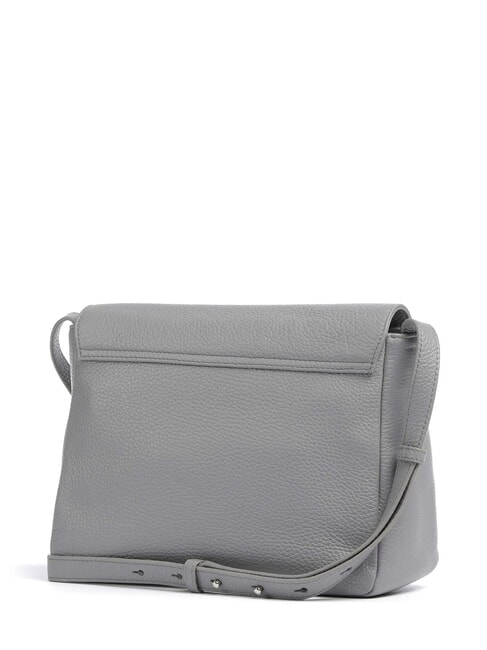 MELLOW LEATHER Leather bag with flap december sky - Women’s Bags