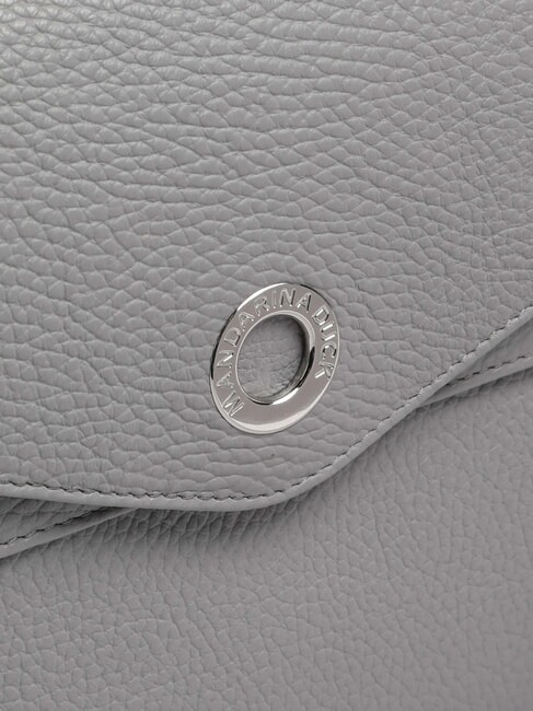 MELLOW LEATHER Leather bag with flap december sky - Women’s Bags