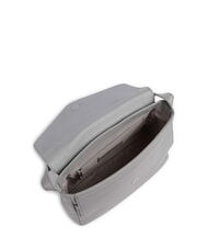 MANDARINA DUCK MELLOW LEATHER Leather bag with flap december sky - Women’s Bags - 4