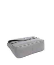 MANDARINA DUCK MELLOW LEATHER Leather bag with flap december sky - Women’s Bags - 5