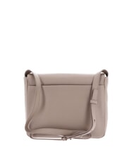 MANDARINA DUCK MELLOW LEATHER Leather shoulder bag with flap warm taupe - Women’s Bags - 4