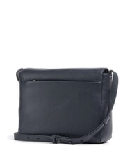 MANDARINA DUCK MELLOW LEATHER Leather shoulder bag with flap dressblue - Women’s Bags - 2