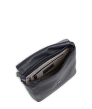 MANDARINA DUCK MELLOW LEATHER Leather shoulder bag with flap dressblue - Women’s Bags - 4