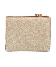 BORBONESE VITE COATED Mini wallet sand/coconut - Women’s Wallets - 3