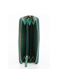 BORBONESE LETTERING Wallet with RFID forest - Women’s Wallets - 2