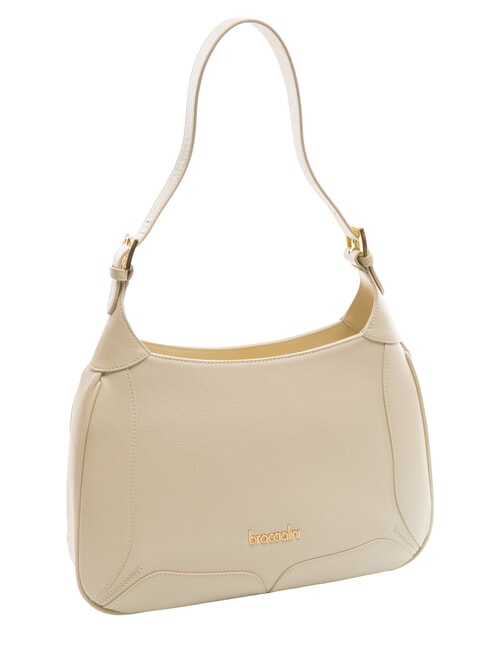 HELLEN Leather shoulder bag beige - Women’s Bags