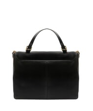 BRACCIALINI GRETA Leather briefcase bag with shoulder strap black - Women’s Bags - 4