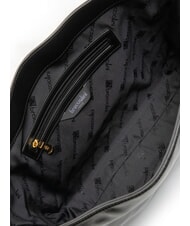 BRACCIALINI GRETA Leather briefcase bag with shoulder strap black - Women’s Bags - 5