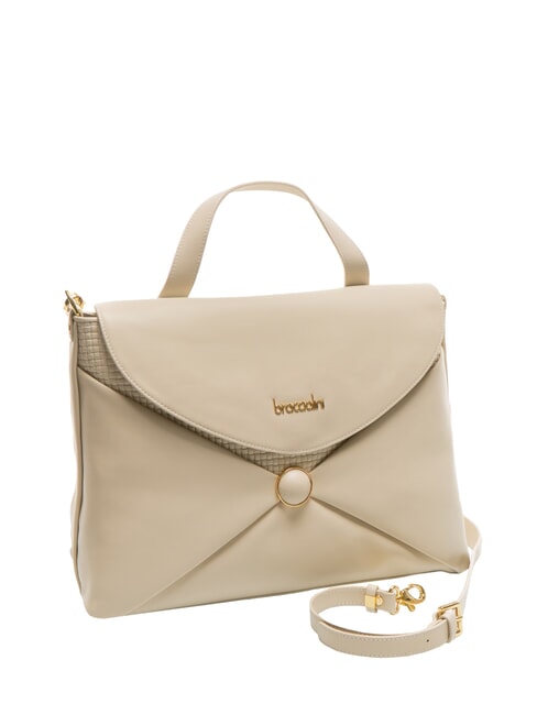 NAOMI Leather satchel bag beige - Women&rsquo;s Bags