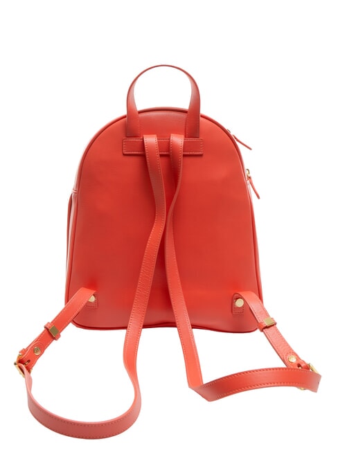 NAOMI Round leather backpack red - Women’s Bags