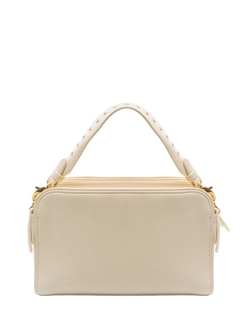 GISELLE Shoulder bag with logo and studs beige - Women’s Bags