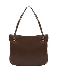 BRACCIALINI NAOMI Leather shoulder bag with chain brown - Women’s Bags - 4
