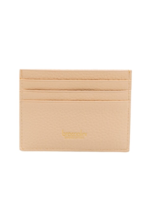 BASIC Leather credit card holder beige - Women&rsquo;s Wallets