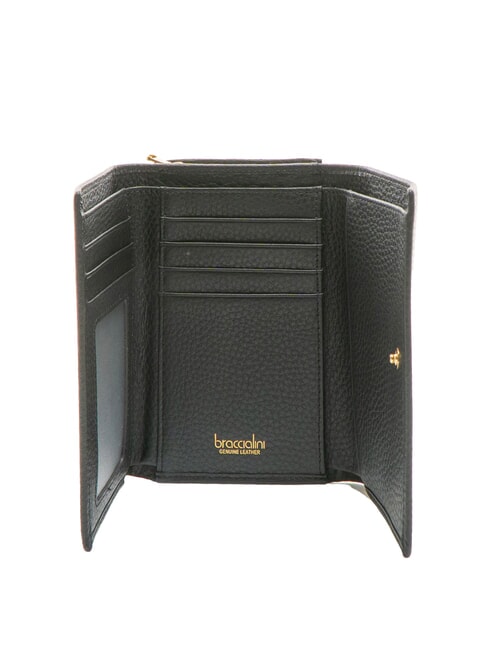 BASIC Medium Leather Wallet black - Women’s Wallets