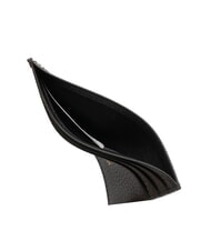 BRACCIALINI BASIC Leather credit card holder black - Women’s Wallets - 3