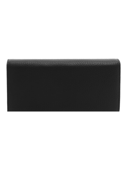 BASIC Large continental leather wallet black - Women’s Wallets