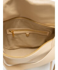 BORBONESE NUEVE  Shoulder bag, leather sand - Women’s Bags - 4