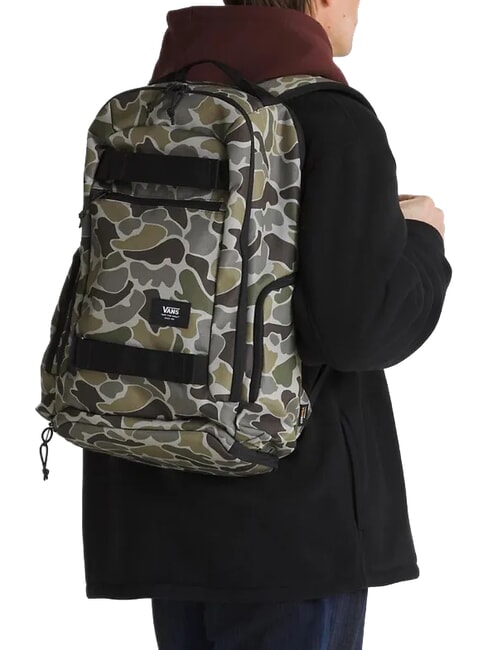 VANS DX SKATEPACK  15" PC backpack bungee cord/turkishcfee - Backpacks & School and Leisure