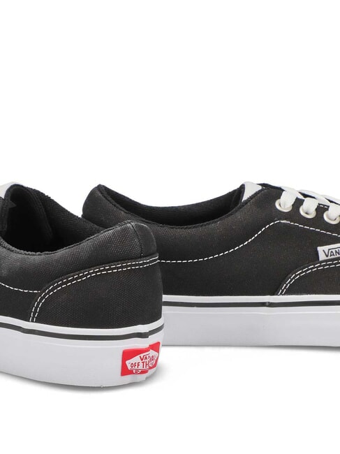 DOHENY Canvas sneakers black white - Men’s shoes