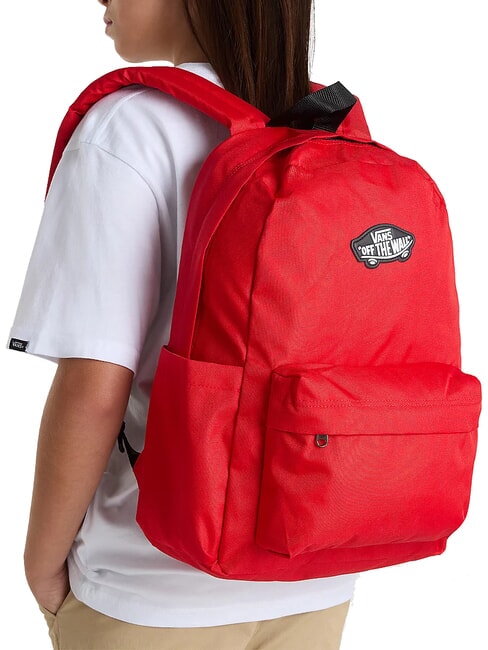 OLD SKOOL GROM Backpack racing red - Backpacks & School and Leisure