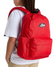 VANS OLD SKOOL GROM Backpack racing red - Backpacks & School and Leisure - 5