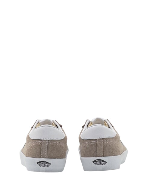 SPORT LOW  Leather sneakers Khaki/White - Unisex shoes
