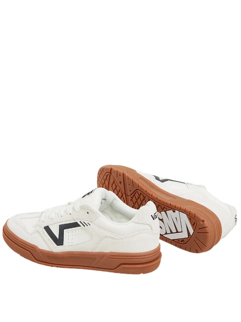 UPLAND Leather sneakers marshmallows/gum - Unisex shoes