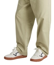 VANS UPLAND Leather sneakers marshmallows/gum - Unisex shoes - 4