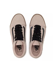 VANS OLD SKOOL LOWPRO  Suede leather sneakers suede peach blush - Unisex shoes - 5