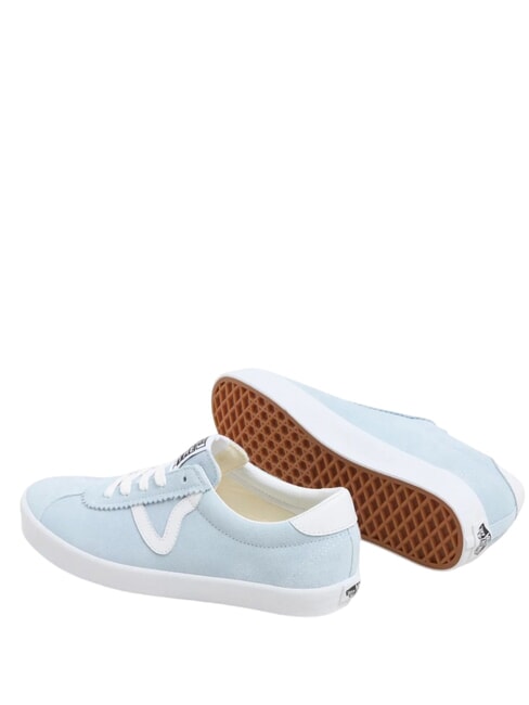 SPORT LOW  Leather sneakers baby blue/white - Unisex shoes