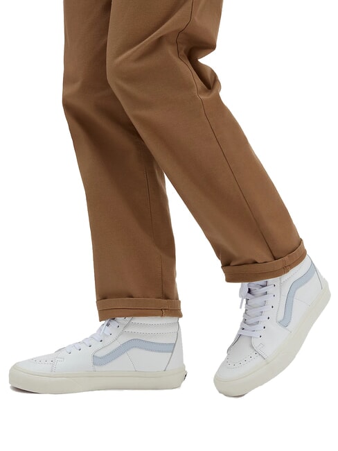 SK8-HI  Leather sneakers premium leather halogen blue - Unisex shoes