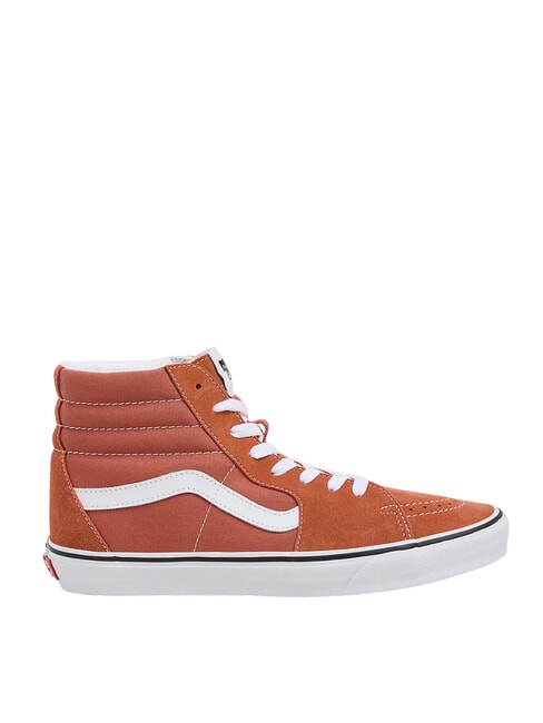 SK8-HI  Leather sneakers color theory auburn - Unisex shoes