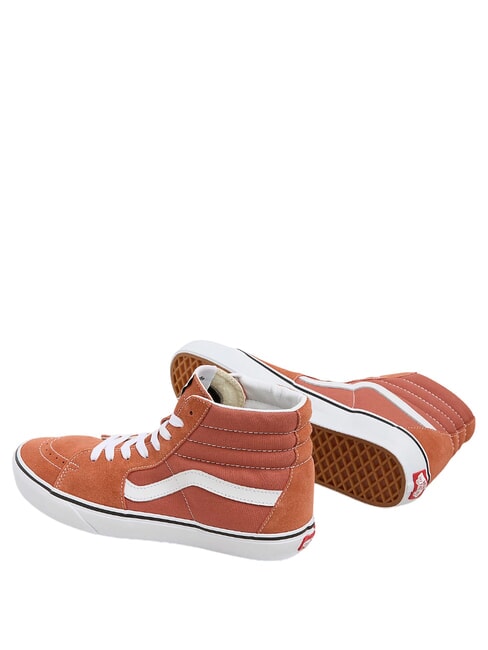 SK8-HI  Leather sneakers color theory auburn - Unisex shoes