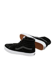 VANS SK8-HI  Leather sneakers black suede pig - Unisex shoes - 3