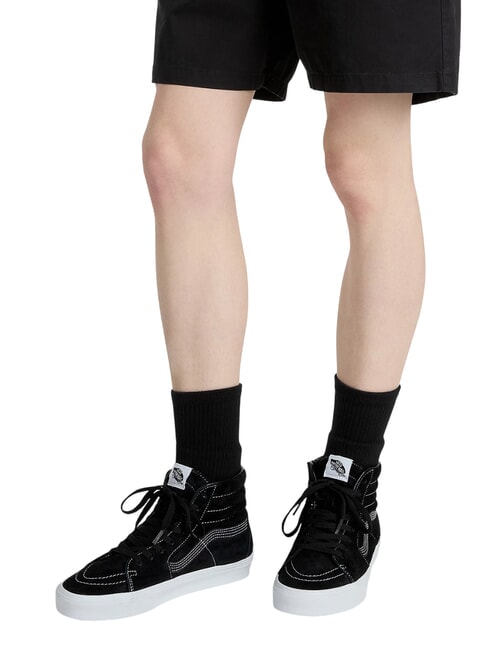 SK8-HI  Leather sneakers black suede pig - Unisex shoes