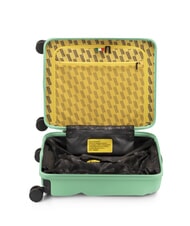 CRASH BAGGAGE SMART Cabin luggage trolley, laptop pocket sage green - Hand luggage - 4