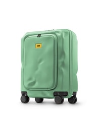 CRASH BAGGAGE SMART Cabin luggage trolley, laptop pocket sage green - Hand luggage - 5