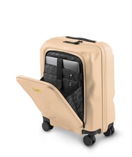 CRASH BAGGAGE SMART Cabin luggage trolley, laptop pocket nude pink - Hand luggage - 3