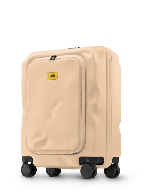 SMART Cabin luggage trolley, laptop pocket nude pink - Hand luggage