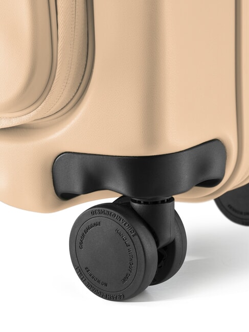 SMART Cabin luggage trolley, laptop pocket nude pink - Hand luggage