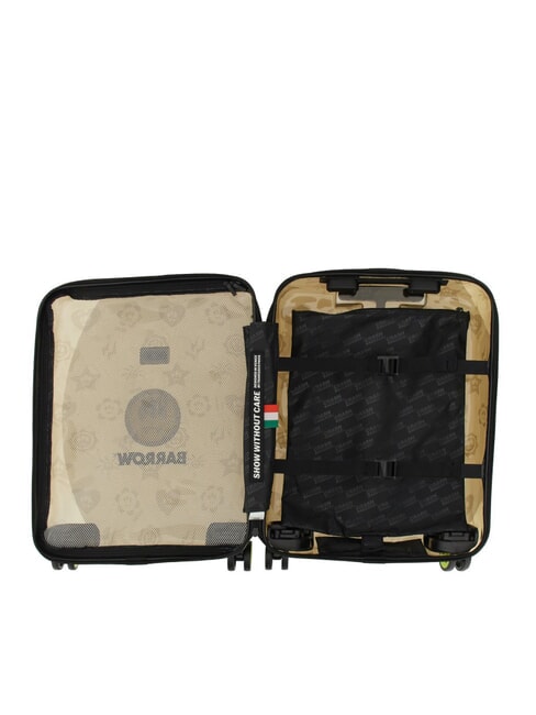 SHARE x BARROW Transparent hand luggage trolley clear black - Hand luggage